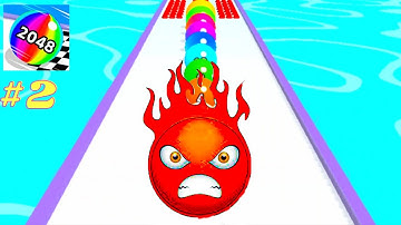 BALL RUN 2048 3D - MAX LEVEL-Gameplay Walkthrough All Levels(11-20)