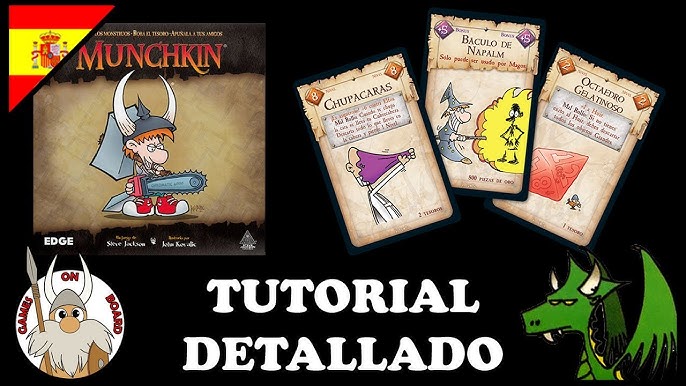 Cómo Jugar a Munchkin, Tutorial Express (Español) Juego de Mesa