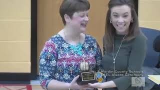 HCS ExCEL Award Ceremony Kim Crowder February 27, 2019