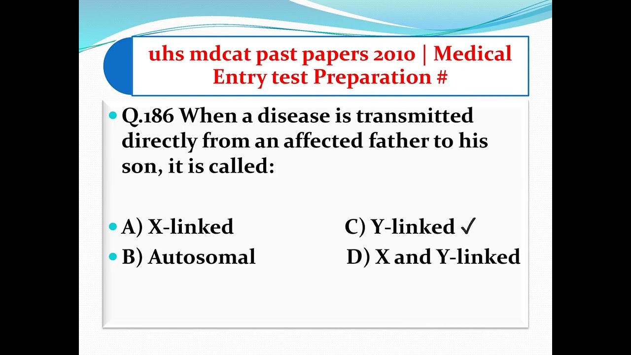 2010 solved past paper mcqs | uhs past papers mcqs | Entry Test Prep | Biology Mcqs For Entry Test