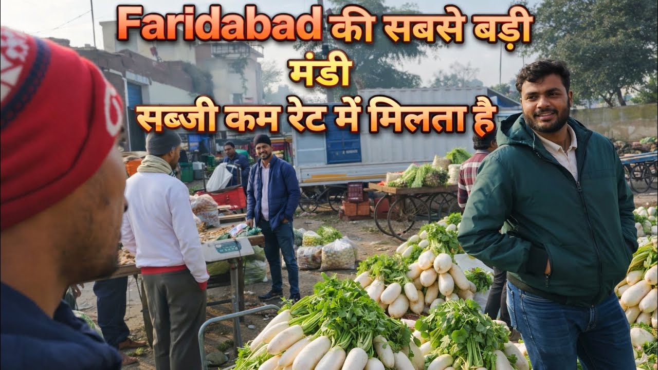 Faridabad Ki Sabse Badi Mondy 🫛🥦🍐
