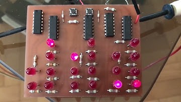 Binary clock - Test seconds