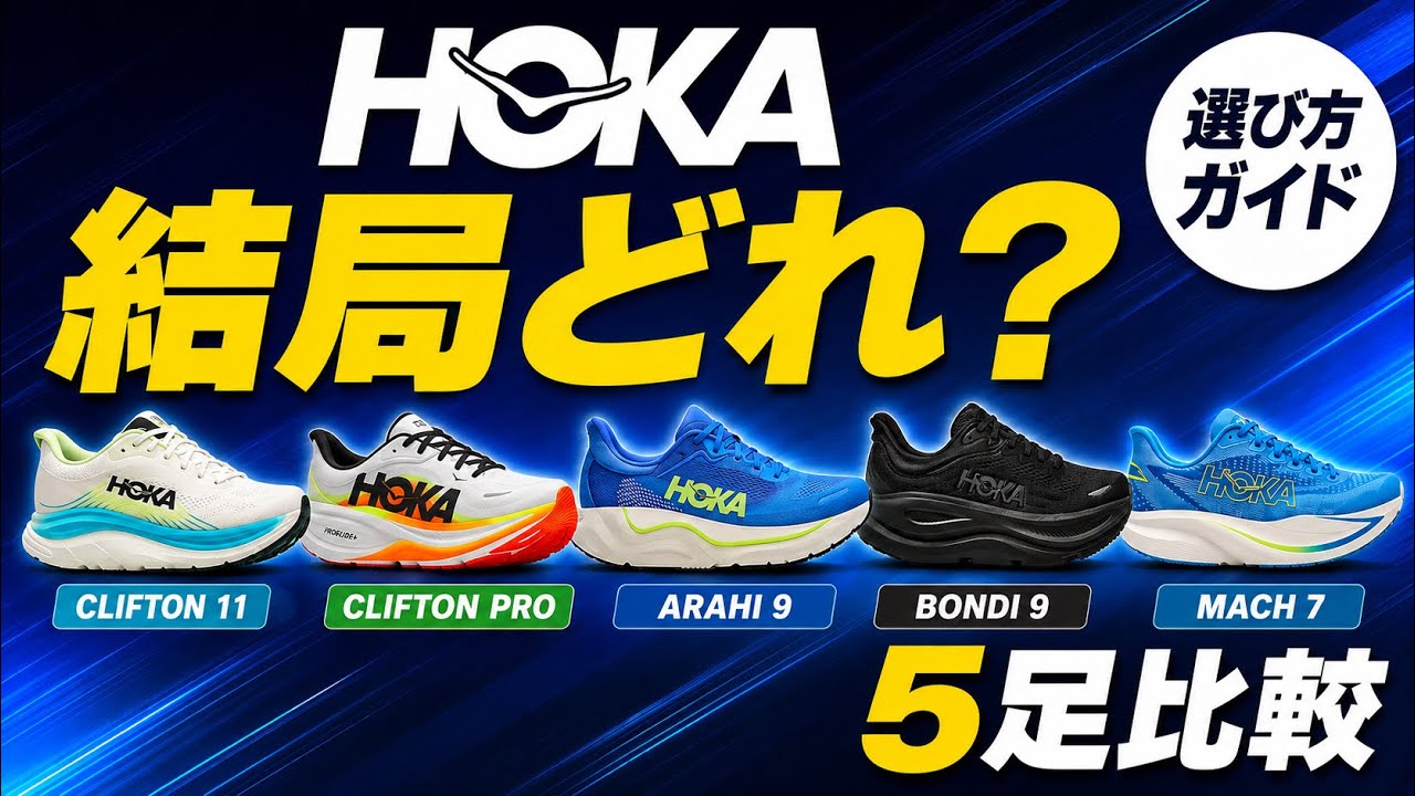 HOKA Shoe Selection Guide: A Thorough Comparison of the Clifton