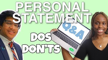 how to WRITE your PERSONAL STATEMENT! | LIVE Q&A W/ OXFORD AND CAMBRIDGE MEDICS ft @SenKath