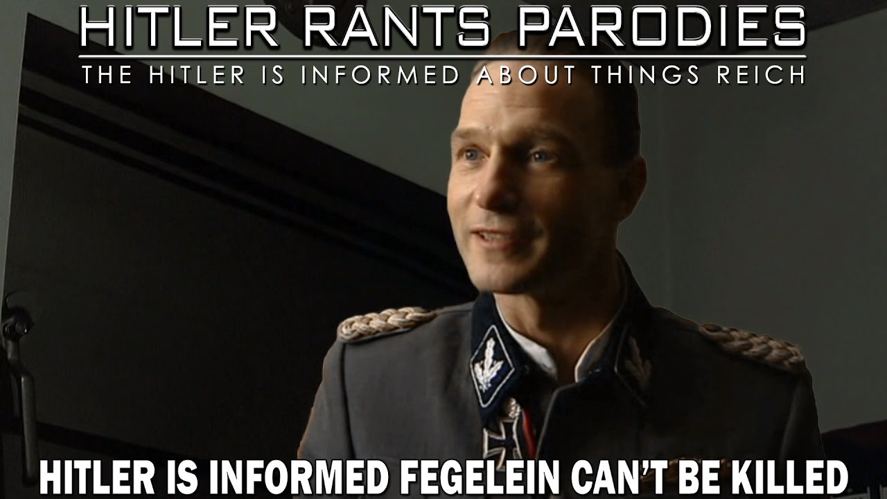 Hitler is informed Fegelein can't be killed