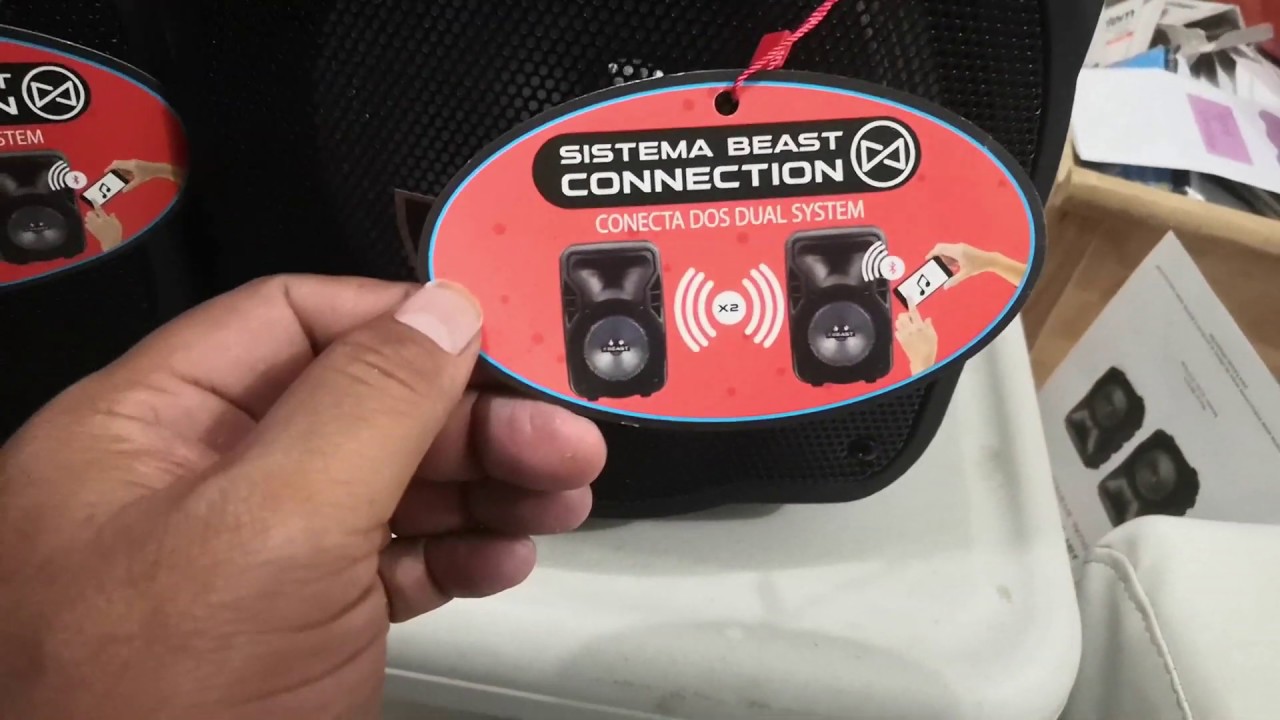 Bocina Profesional Wild Beast Double 8