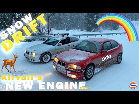 ახალი ძრავი დრიფტქარში, კომპაქტები თოვლში და ბევრი უხამსობები