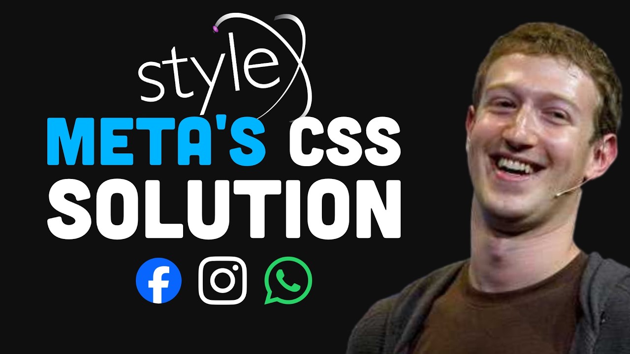 Meta's Tailwind Alternative Built to Scale (StyleX) - YouTube