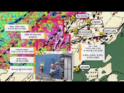 Belmont Resources - Crackinstone High Grade Uranium Project Sask.