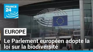 Loi de restauration de la nature : le Parlement européen donne un premier feu vert • FRANCE 24