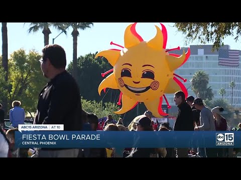 Video: Parade Fiesta Bowl di Phoenix