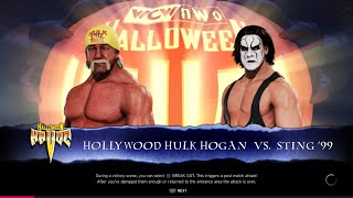 Hulk Hogan VS Sting WWE 2K20