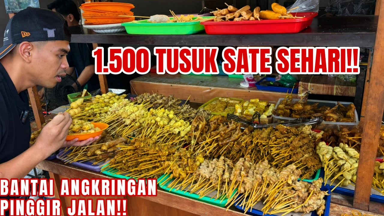 BANTAI ANGKRINGAN PINGGIR JALAN MURAH DAN LENGKAP!!