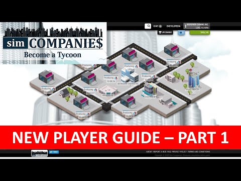SIM COMPANIES - NEW PLAYER STARTUP STRATEGY - 1st 24 hours - PART 1