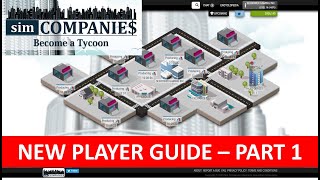 SIM COMPANIES - NEW PLAYER STARTUP STRATEGY - 1st 24 hours - PART 1 screenshot 5