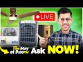 🔴 Live SumitYPF 11 May ❄️ Best AC Under 30000 to 60K ❄️ Best BLDC Ceiling Fan ❄️ Best Water Purifier