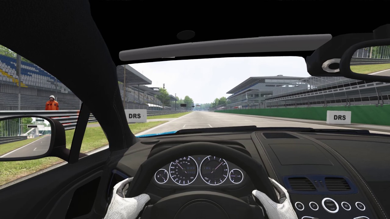 Assetto Corsa Aston Martin Vanquish V12 replica Cockpit View