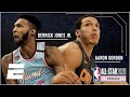 2020 NBA Slam Dunk Contest Highlights | Aaron Gordon dunks over Tacko Fall, Derrick Jones Jr. wins