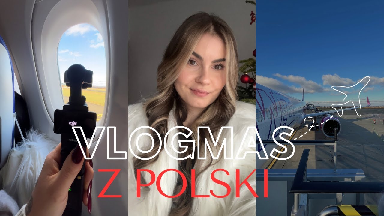 VLOGMAS | RODZINNY VLOG, PRZYLECIAŁAM PROSTO NA WIGILIĘ