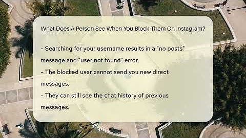 What Does A Person See When You Block Them On Instagram? - Everyday-Networking