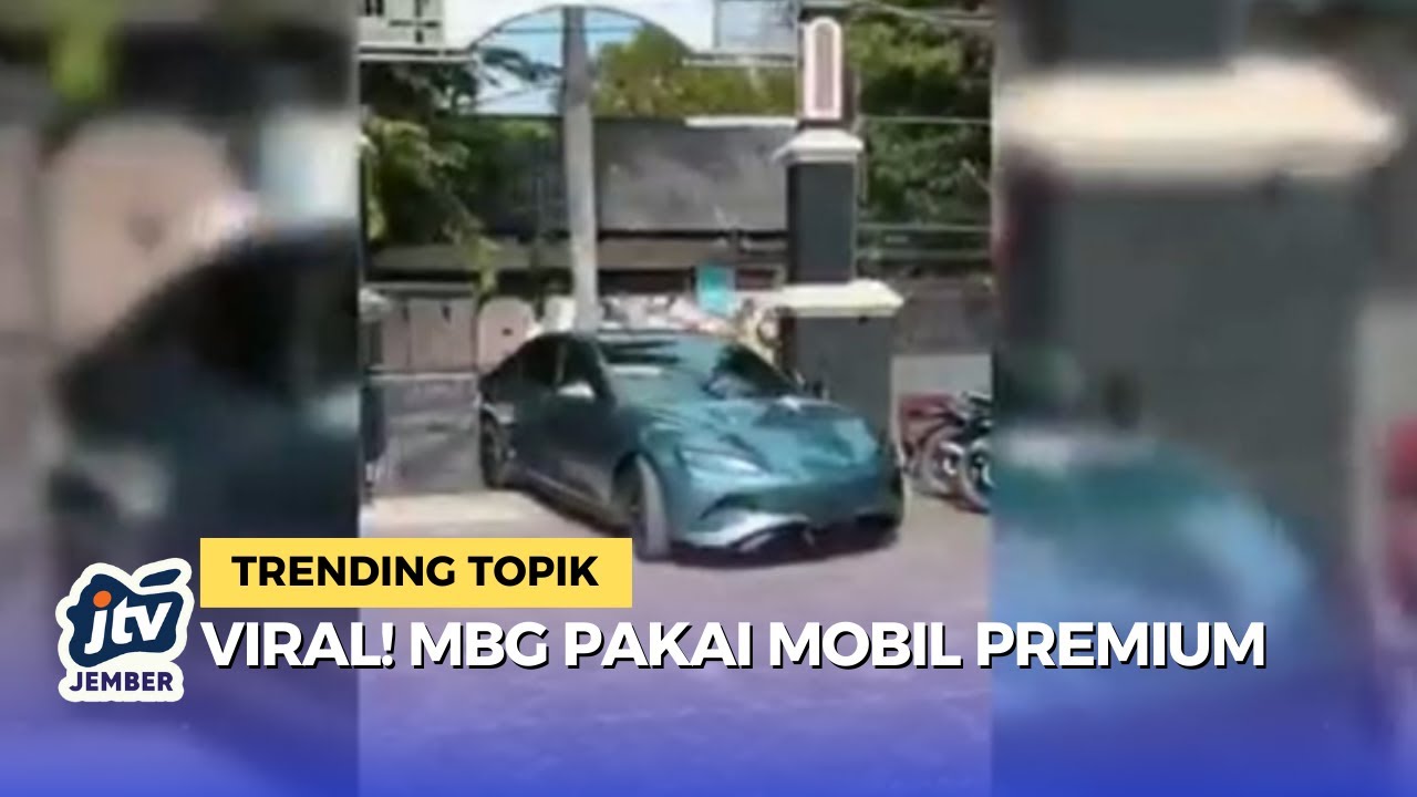 Iring-Iringan Mobil Premium Antar MBG, Pengelola Beri Penjelasan
