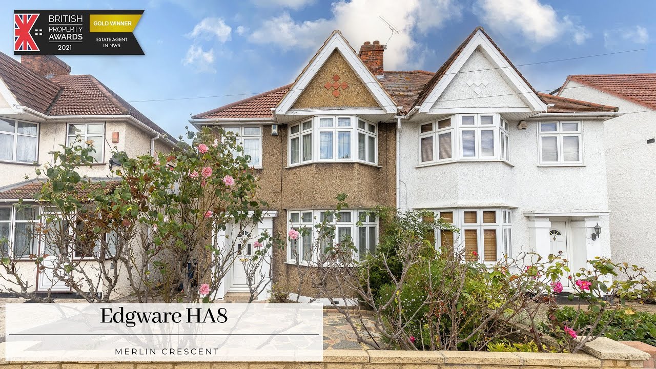 Three Bedroom House To Rent In Edgware HA8 Merlin Crescent YouTube