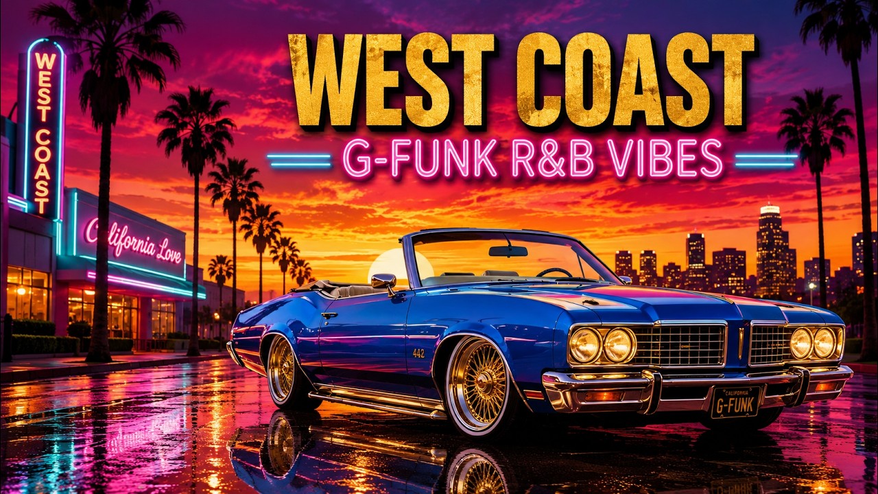 🌴 WESTSIDE SUNSET ESCAPE 🌅 SMOOTH G-FUNK WITH CLASSIC LOWRIDER