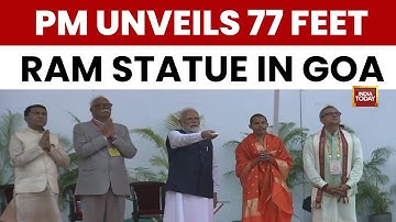 PM Modi Unveils World’s Tallest Lord Ram Statue in Goa