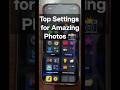 Camera Settings Hacks for Stunning Photos 📸 #camerasetting #iphone #cameratips #photography