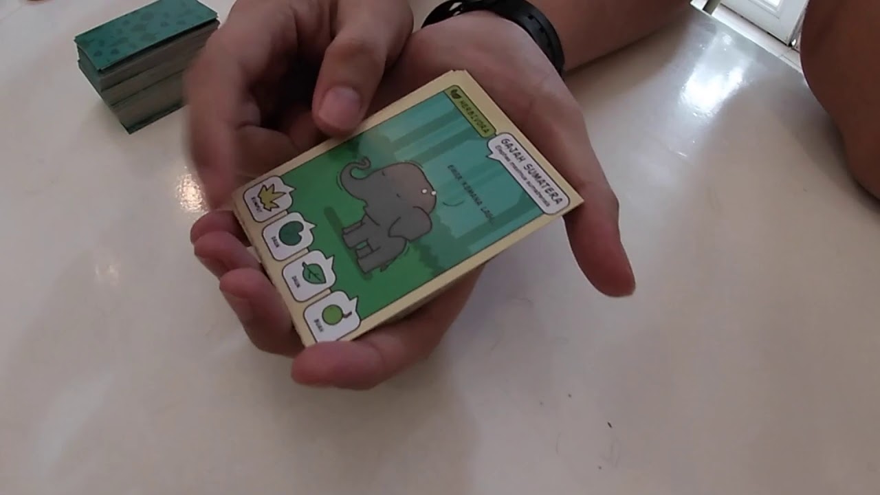 SULUT Semangat activities Eat and Run Card Game trial YouTube