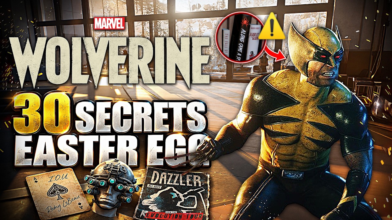 30 SECRETS incroyables CACHÉS dans Marvel's Wolverine ! (Easter Egg, Références,..)
