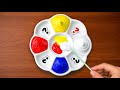How to Create New Colors from Red Yellow Blue | Primary Color Mixing