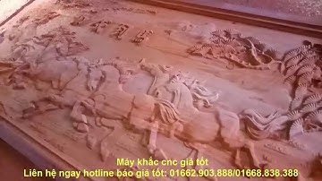 Máy cnc đục tranh gỗ tại Bình Định.