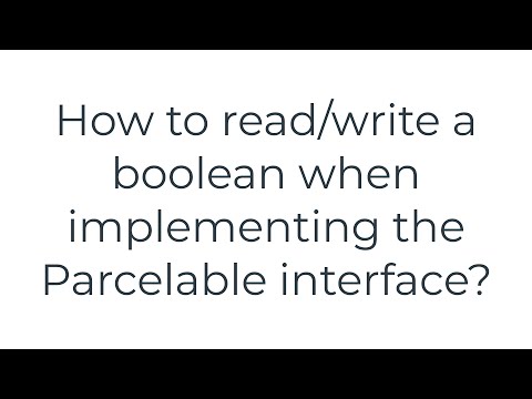How to read/write
