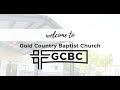 GCBC Sunday Service 01/18/26