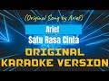 Arief - Satu Rasa Cinta Karaoke