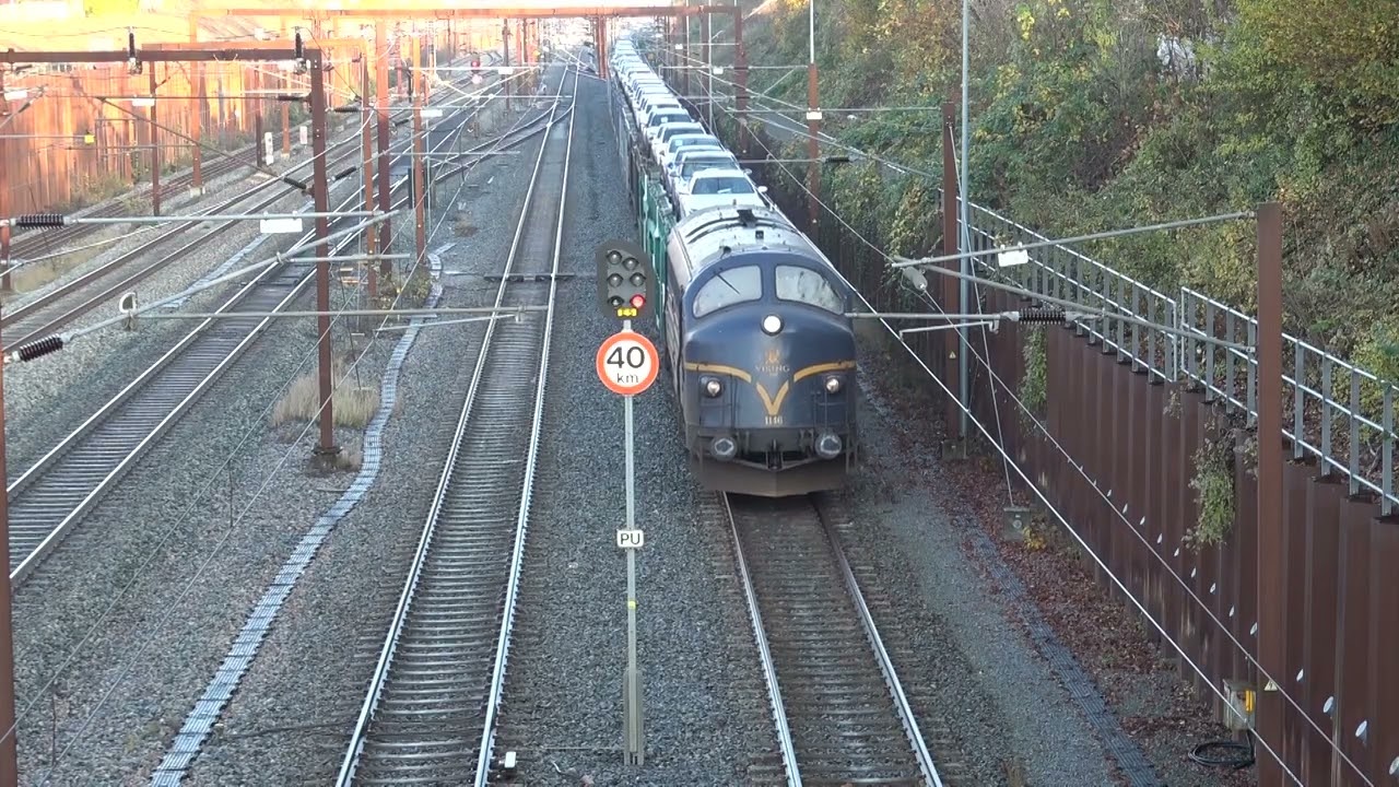 MY 1146 & 1831 med biltog + andre klip 6+7 November 2025