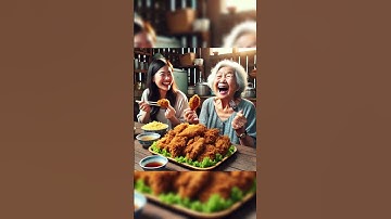 Hoa mời bà ăn gà rán #chatgpt #ai #aivietnam