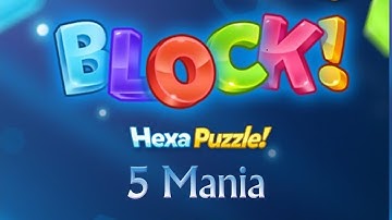 BLOCK! Hexa Puzzle! - 5 Mania  (Level 1 To 80)