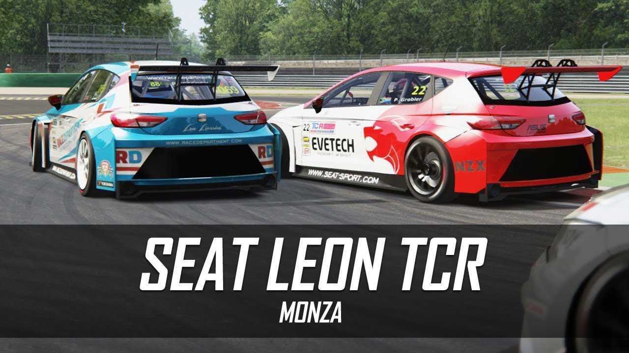 Assetto Corsa Seat Leon Tcr Monza Sim Racing System First Race