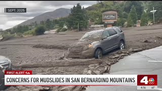 San Bernardino Mountain Communities Prepare For Mudslides In Rain