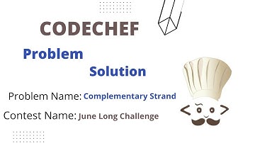 CodeChef Complementary Strand in a DNA Problem Solution (June Long Challenge) DNASTRAND