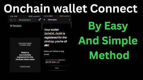 How to connect okx wallet with onchain game // onchain wallet connect easy method