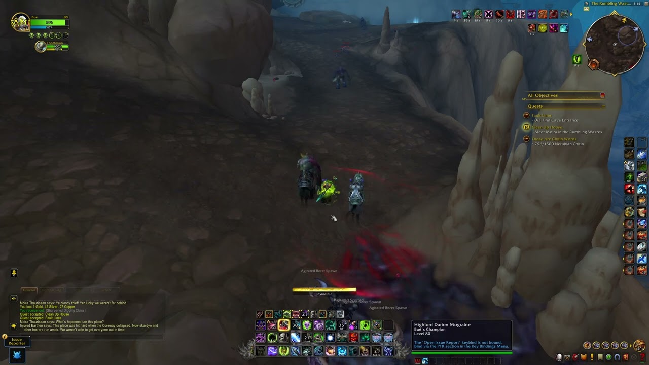 Fault Lines & Clean Up House, Wow The War Within Quests