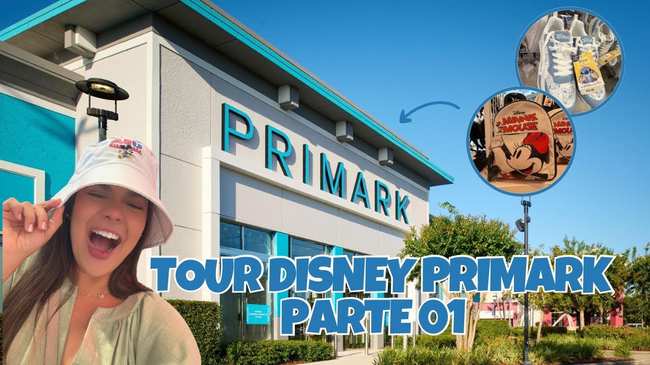 Tudo da Disney na Primark! | Tour COMPLETO no Florida Mall 🐭✨PARTE 01 