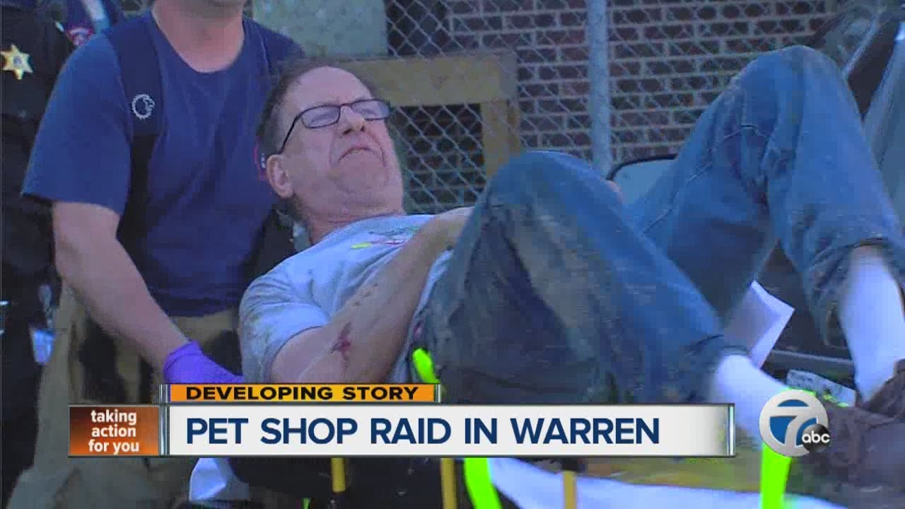 Pet shop raid in Warren YouTube