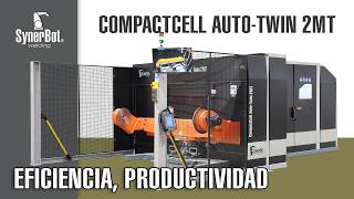 CompactCell AutoTwin 2MT - Celda de Soldadura Robótica Industrial 🤖
