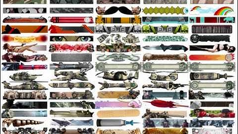 All mw3 titles,emblems and prestige signs