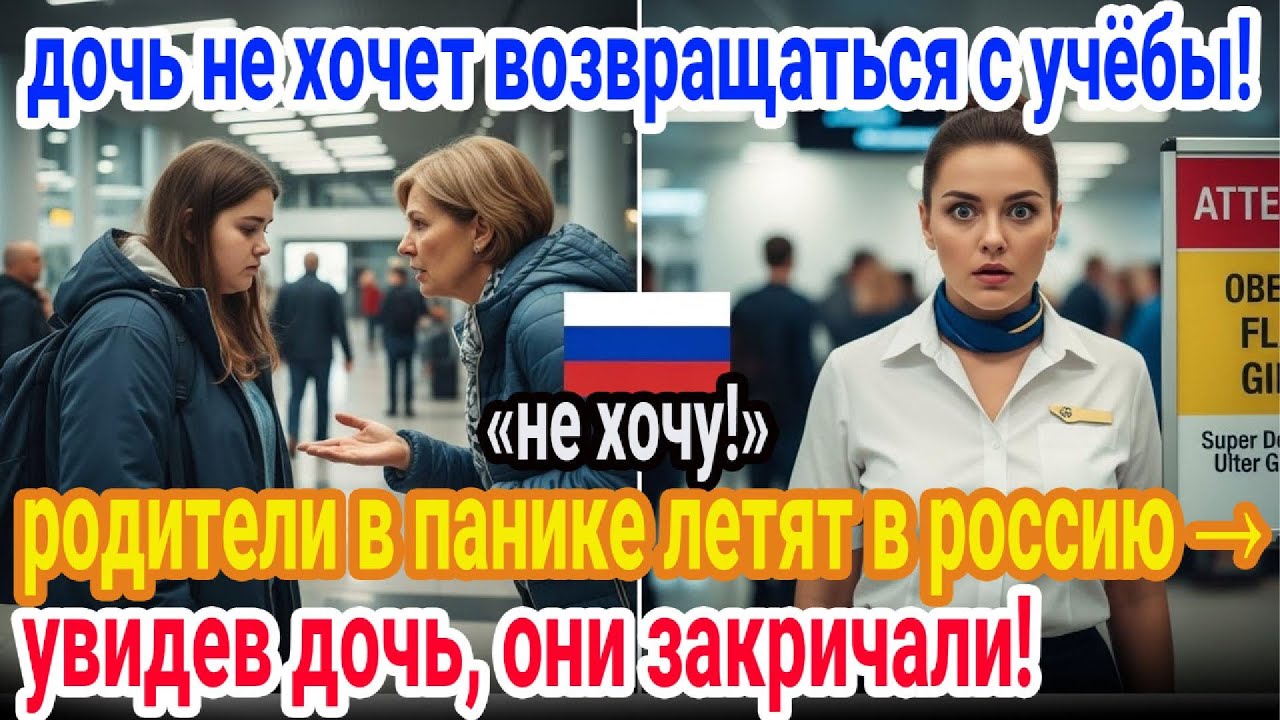 «не уеду из россии!» дочь-домоседка шокировала родителей своим преображением!