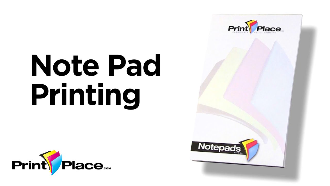 Notepad Printing - Print Custom Notepads and Memo Pads